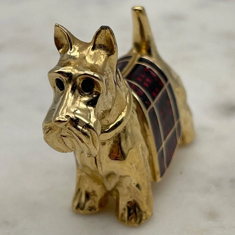 VINTAGE ESTEE LAUDER‎ SCOTTIE DOG COMPACT